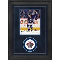 Winnipeg Jets 8'' x 10'' Deluxe Vertical Photograph Frame with Team Logo