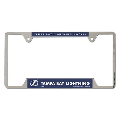 WinCraft Tampa Bay Lightning Team Logo Metal License Plate Frame