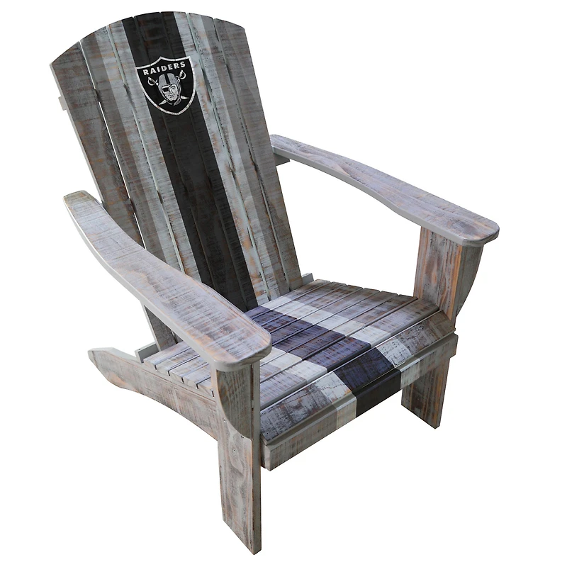 Imperial Las Vegas Raiders Wooden Adirondack Chair