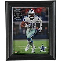 Highland Mint Dallas Cowboys Ezekiel Elliott 10" x 12" Elite Series Player Photo Mint