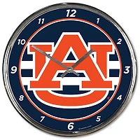 WinCraft Auburn Tigers Chrome Wall Clock