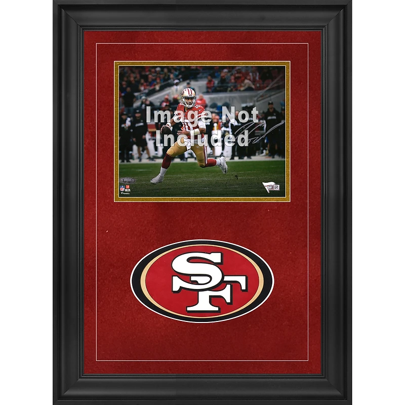 San Francisco 49ers 8'' x 10'' Deluxe Horizontal Photograph Frame with Team Logo