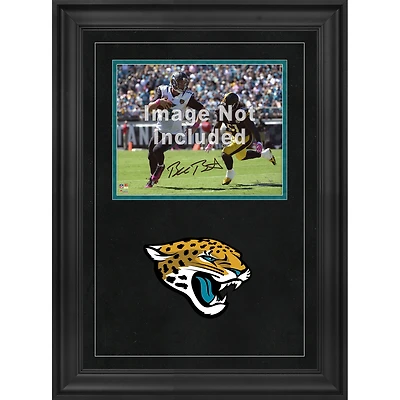 Jacksonville Jaguars 8'' x 10'' Deluxe Horizontal Photograph Frame with Team Logo