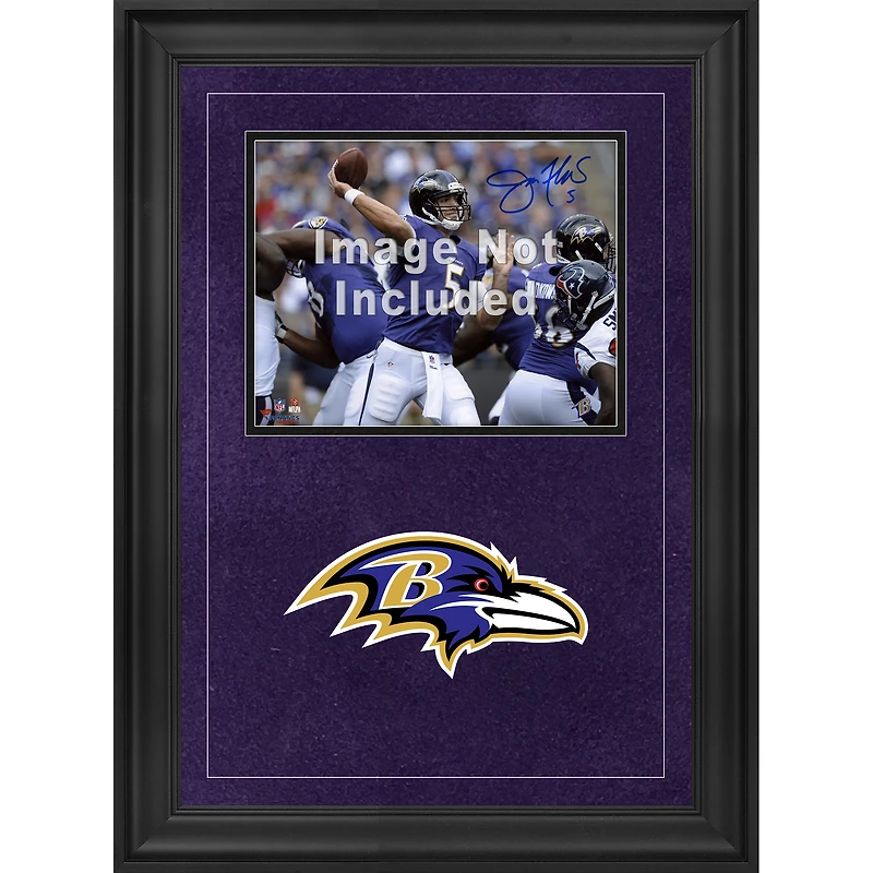 Baltimore Ravens 8'' x 10'' Deluxe Horizontal Photograph Frame with Team Logo