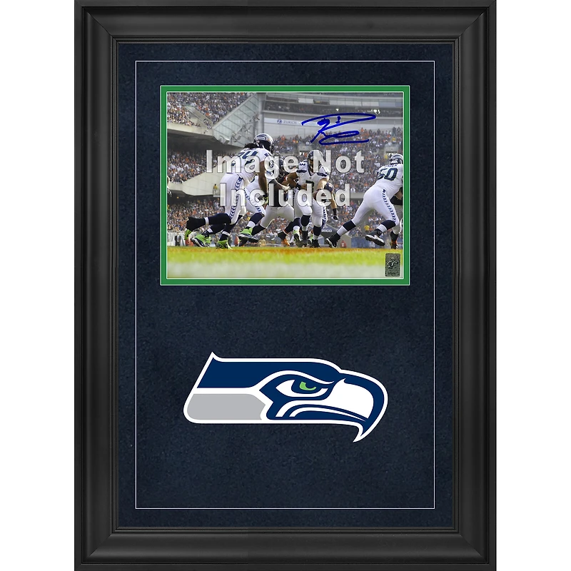 Seattle Seahawks 8'' x 10'' Deluxe Horizontal Photograph Frame with Team Logo