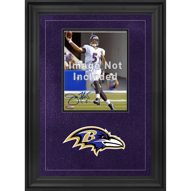 Baltimore Ravens Deluxe 8'' x 10'' Vertical Photograph Frame with Team Logo