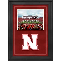 Nebraska Huskers 8'' x 10'' Deluxe Horizontal Photograph Frame with Team Logo