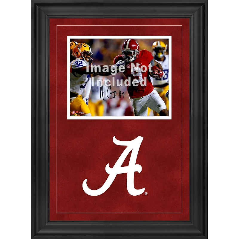 Alabama Crimson Tide 8'' x 10'' Deluxe Horizontal Photograph Frame with Team Logo