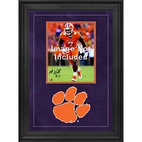 Clemson Tigers 8'' x 10'' Deluxe Vertical Photograph Frame with Team Logo