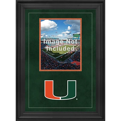 Miami Hurricanes 8'' x 10'' Deluxe Vertical Photograph Frame with Team Logo
