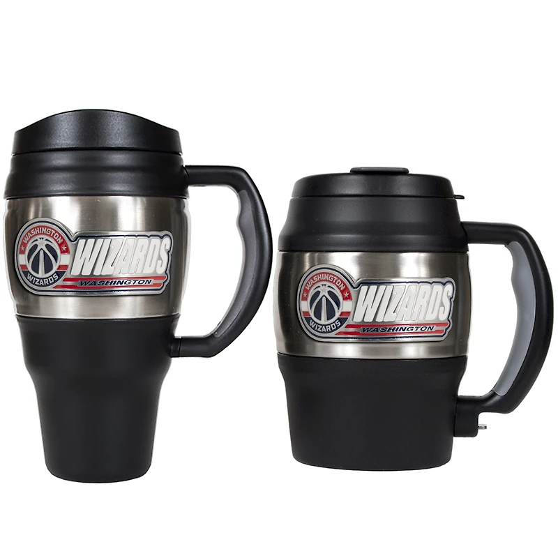 Washington Wizards 2-Piece Insulated Travel Mug Set