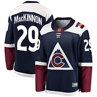 Men's Fanatics Nathan MacKinnon Navy Colorado Avalanche  Breakaway Jersey