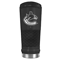 Black Vancouver Canucks Stealth Matte 24oz Tumbler