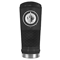 Black Winnipeg Jets Stealth Matte 24oz Tumbler