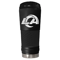 Black Los Angeles Rams 24oz Stealth Matte Tumbler