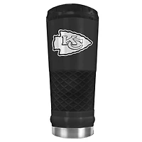 Black Kansas City Chiefs 24oz Stealth Matte Tumbler