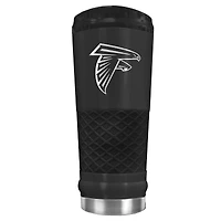 Black Atlanta Falcons 24oz Stealth Matte Tumbler