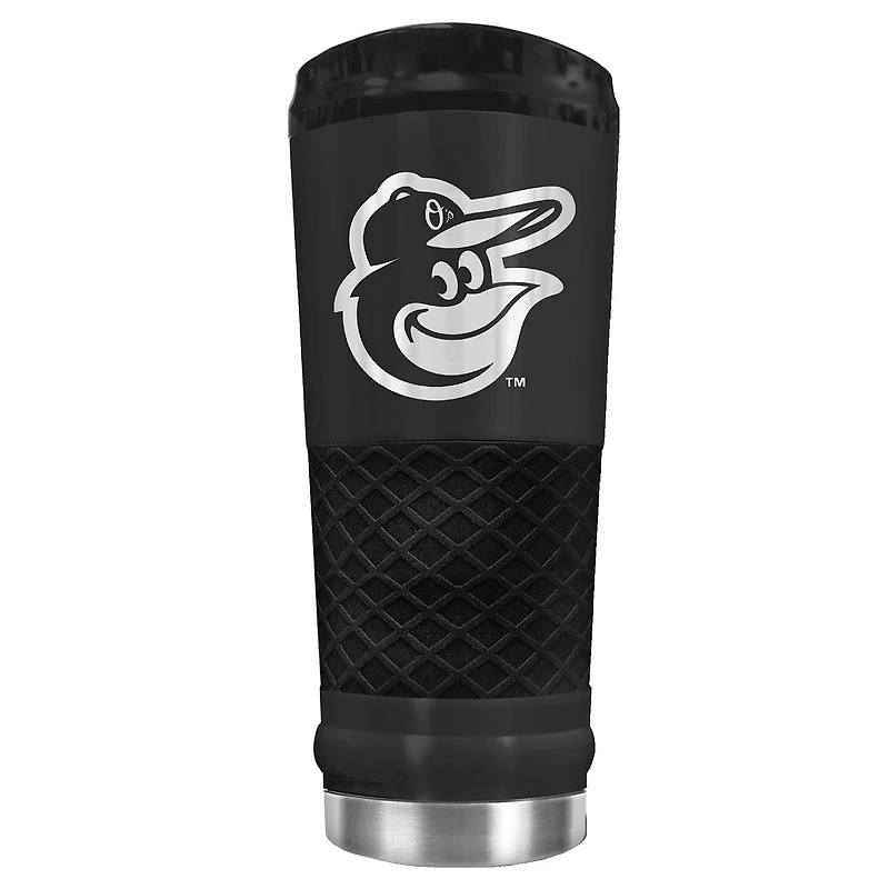 Black Baltimore Orioles Stealth Matte 24oz Tumbler