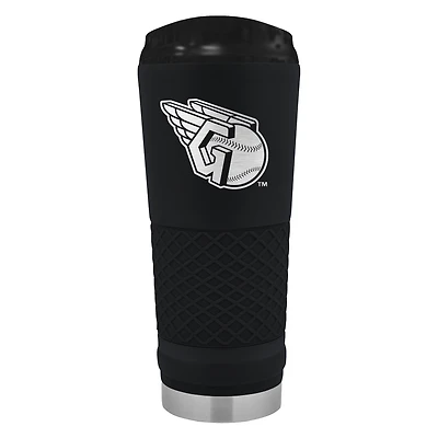 Black Cleveland Indians Stealth Matte 24oz Tumbler