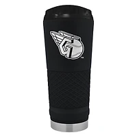 Black Cleveland Indians Stealth Matte 24oz Tumbler