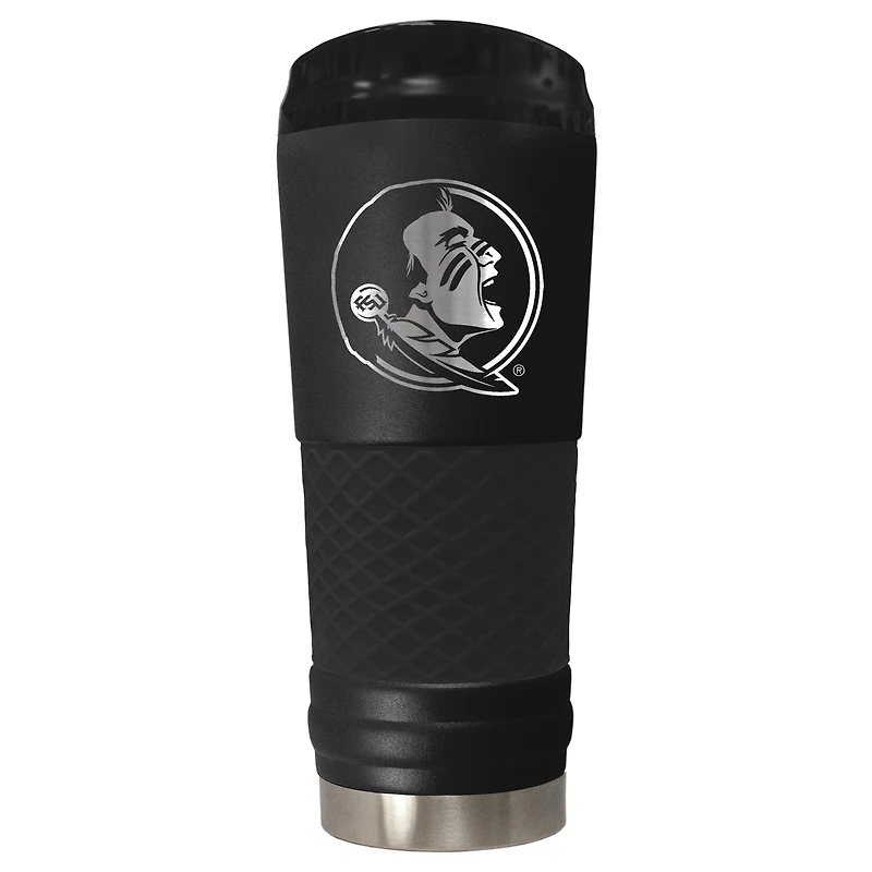 Black Florida State Seminoles Stealth Matte 24oz Tumbler