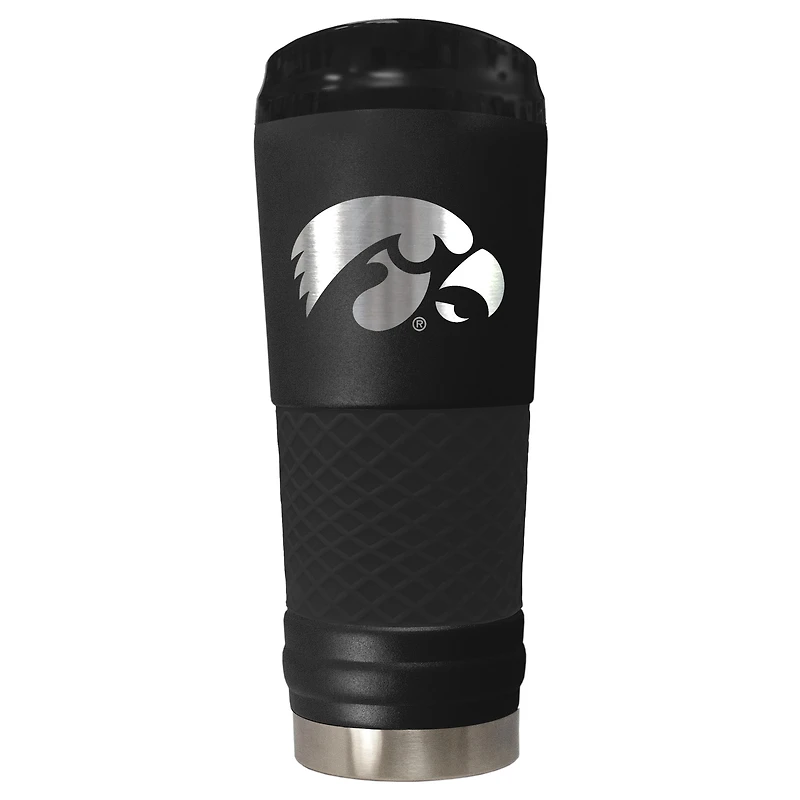 Black Iowa Hawkeyes Stealth Matte 24oz Tumbler