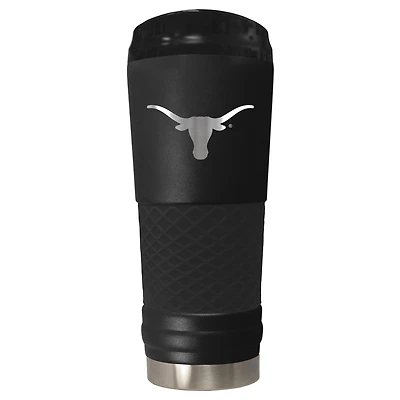 Black Texas Longhorns Stealth Matte 24oz Tumbler