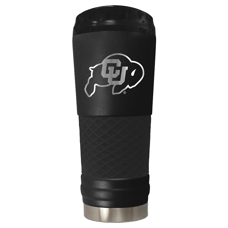 Black Colorado Buffaloes Stealth Matte 24oz Tumbler