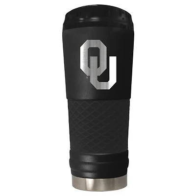 Black Oklahoma Sooners Stealth Matte 24oz Tumbler