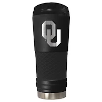 Black Oklahoma Sooners Stealth Matte 24oz Tumbler