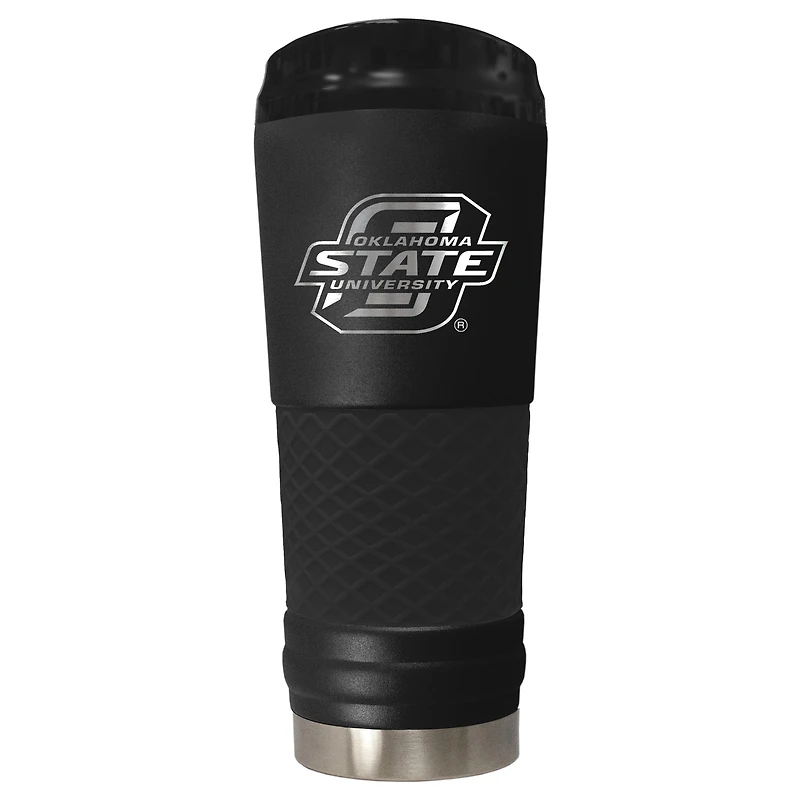 Black Oklahoma State Cowboys Stealth Matte 24oz Tumbler