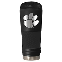 Black Clemson Tigers Stealth Matte 24oz Tumbler