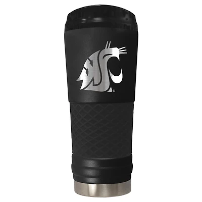 Black Washington State Cougars Stealth Matte 24oz Tumbler