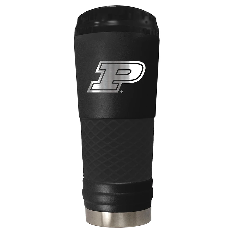 Black Purdue Boilermakers Stealth Matte 24oz Tumbler