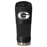 Black Georgia Bulldogs Stealth Matte 24oz Tumbler