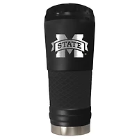 Black Mississippi State Bulldogs Stealth Matte 24oz Tumbler