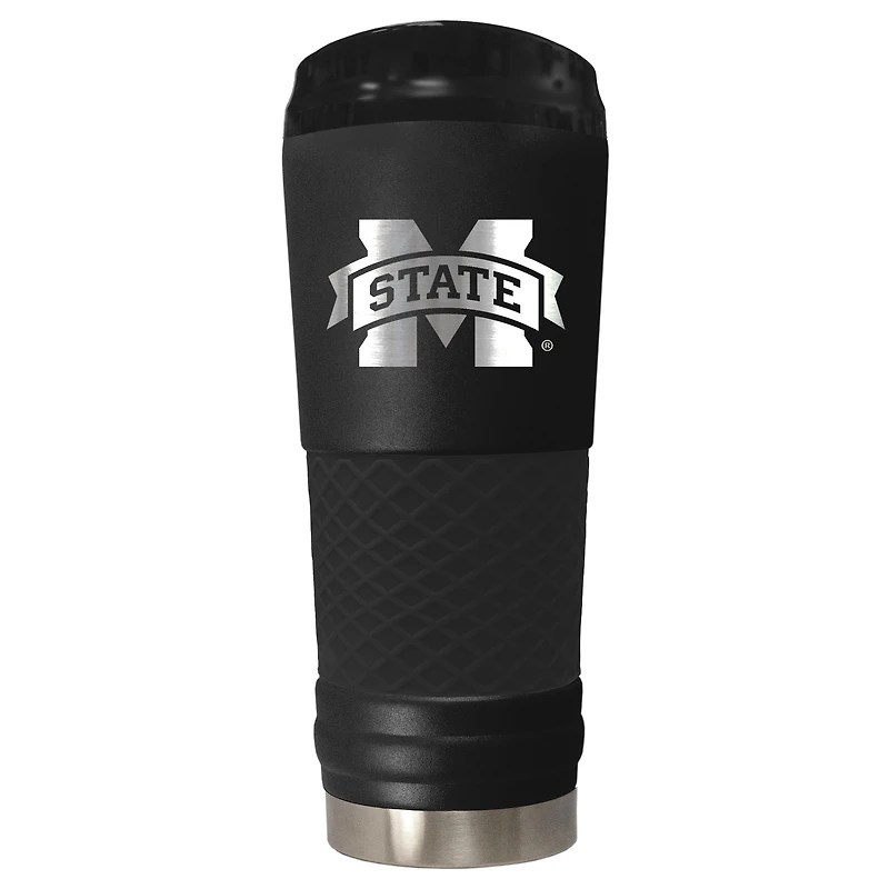 Black Mississippi State Bulldogs Stealth Matte 24oz Tumbler