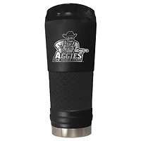 Black New Mexico State Aggies Stealth Matte 24oz Tumbler