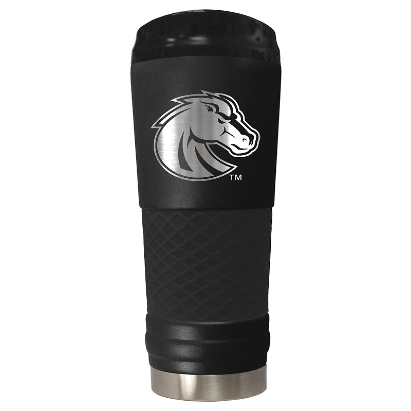 Black Boise State Broncos Stealth Matte 24oz Tumbler