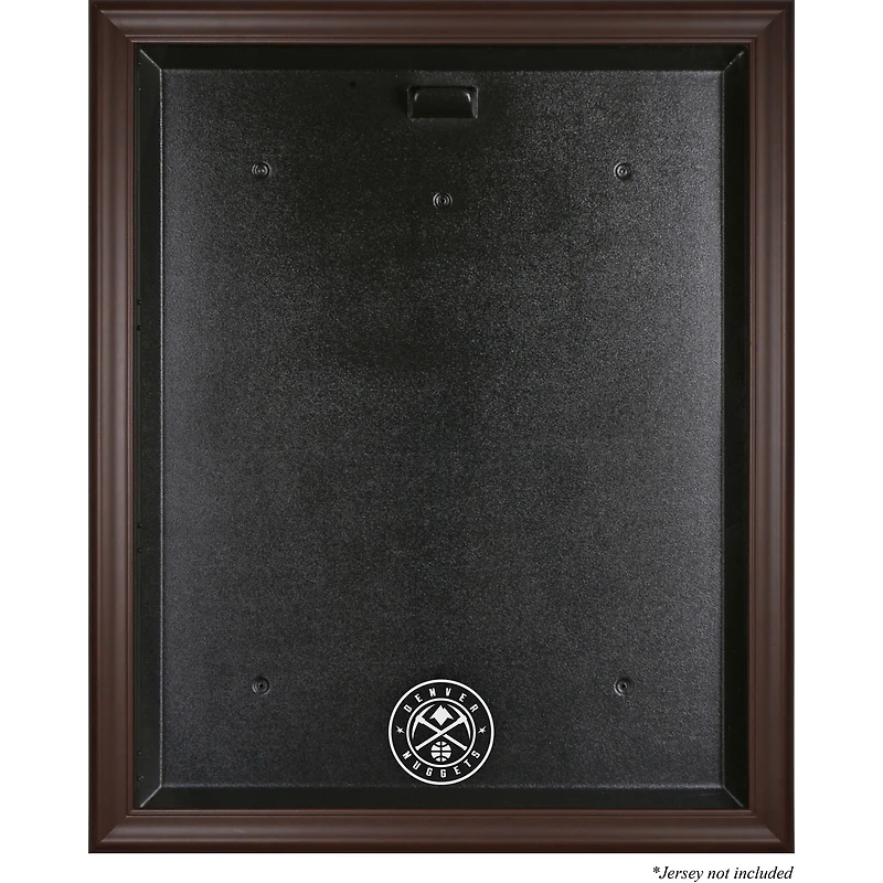 Denver Nuggets Framed Brown Jersey Display Case