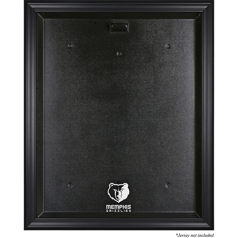 Memphis Grizzlies Framed Black Team Logo Jersey Display Case