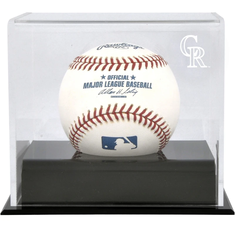 Colorado Rockies (2017 - Present) Baseball Cube Logo Display Case