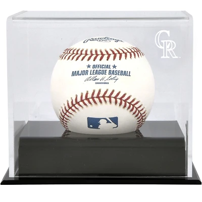 Colorado Rockies (2017 - Present) Baseball Cube Logo Display Case