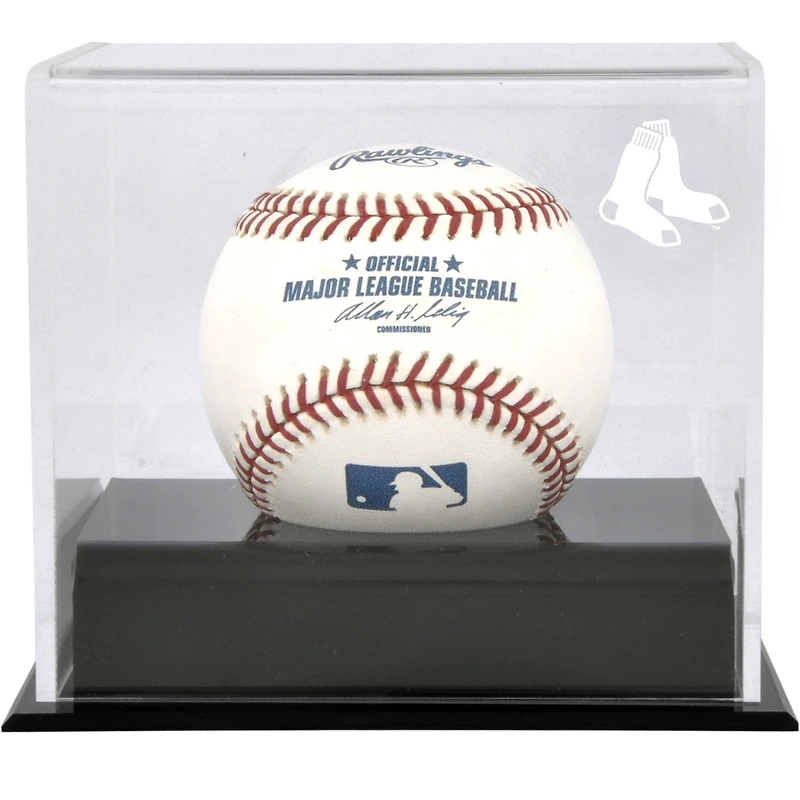 Boston Red Sox (2009 - Present) Baseball Cube Logo Display Case
