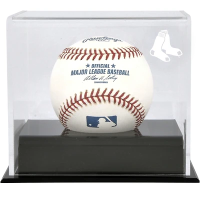 Boston Red Sox (2009 - Present) Baseball Cube Logo Display Case