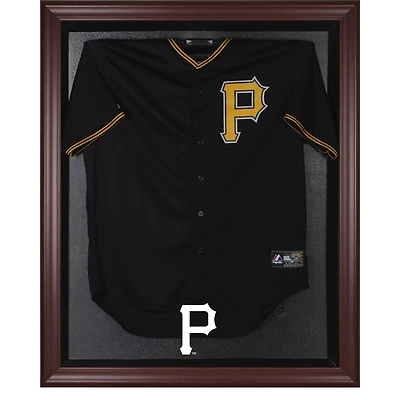 Pittsburgh Pirates (2014 - Present) Mahogany Framed Logo Jersey Display Case