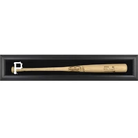 Pittsburgh Pirates (2014-Present) Logo Black Framed Wall-Mounted Single Bat Display Case