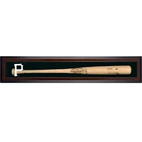 Pittsburgh Pirates (2014-Present) Logo Brown Framed Wall-Mounted Single Bat Display Case