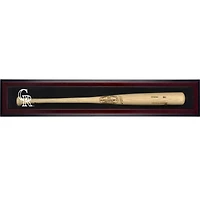 Colorado Rockies (2017-Present) Logo Mahogany Framed Wall-Mounted Single Bat Display Case