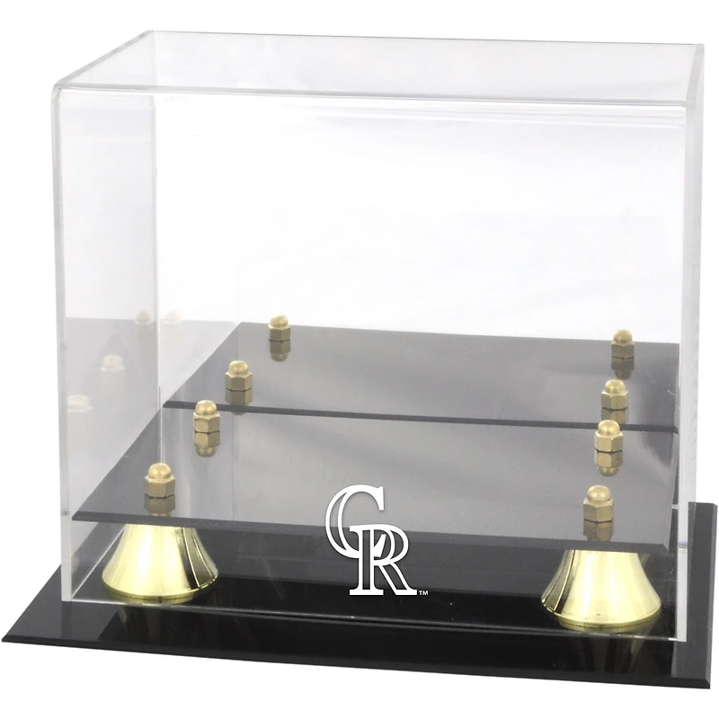 Colorado Rockies (2017 - Present) Golden Classic Logo Mini Helmet Case